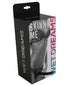 Wet Dreams Skinny Me 7" Strap on w/Harness - Black
